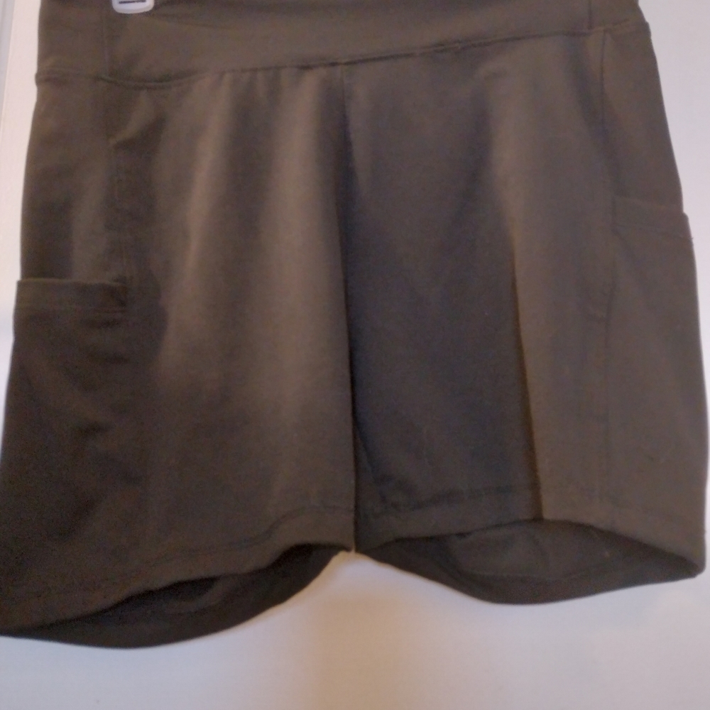 Black bike shorts